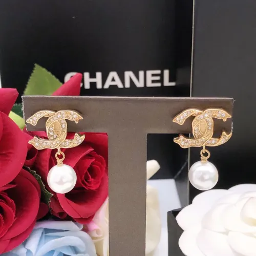 Cheap Chanel Earrings For Women #1398816 Replica Wholesale [$25.00 USD] [ITEM#1398816] on Replica Chanel Earrings