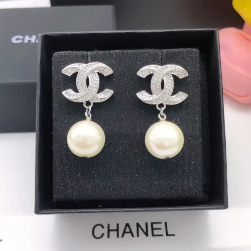 Cheap Chanel Earrings For Women #1398826 Replica Wholesale [$25.00 USD] [ITEM#1398826] on Replica Chanel Earrings