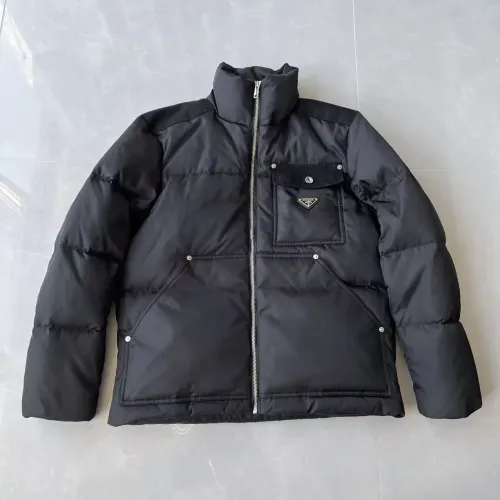 Prada Down Feather Coat Long Sleeved For Men #1398837