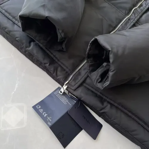 Cheap Prada Down Feather Coat Long Sleeved For Men #1398837 Replica Wholesale [$172.00 USD] [ITEM#1398837] on Replica Prada Down Feather Coat