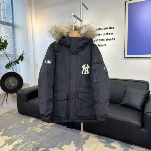 Cheap New York Yankees Down Feather Coat Long Sleeved For Unisex #1398842 Replica Wholesale [$160.00 USD] [ITEM#1398842] on Replica New York Yankees Down Feather Coat