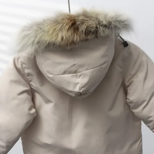 Cheap Canada Goose Down Feather Coat Long Sleeved For Kids #1398853 Replica Wholesale [$132.00 USD] [ITEM#1398853] on Replica Canada Goose Down Feather Coat
