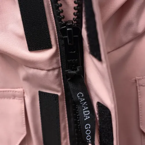 Cheap Canada Goose Down Feather Coat Long Sleeved For Kids #1398854 Replica Wholesale [$132.00 USD] [ITEM#1398854] on Replica Canada Goose Down Feather Coat