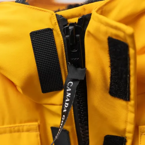 Cheap Canada Goose Down Feather Coat Long Sleeved For Kids #1398855 Replica Wholesale [$132.00 USD] [ITEM#1398855] on Replica Canada Goose Down Feather Coat