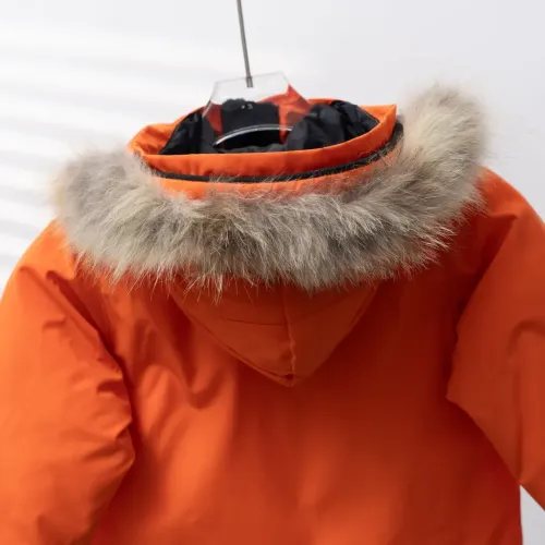 Cheap Canada Goose Down Feather Coat Long Sleeved For Kids #1398856 Replica Wholesale [$132.00 USD] [ITEM#1398856] on Replica Canada Goose Down Feather Coat