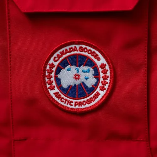 Cheap Canada Goose Down Feather Coat Long Sleeved For Kids #1398857 Replica Wholesale [$132.00 USD] [ITEM#1398857] on Replica Canada Goose Down Feather Coat