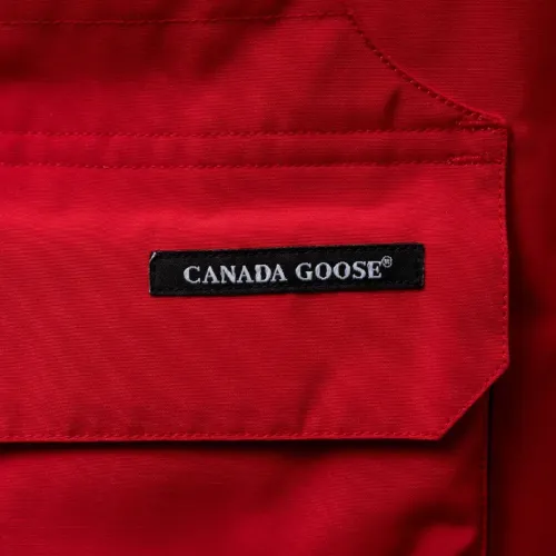 Cheap Canada Goose Down Feather Coat Long Sleeved For Kids #1398857 Replica Wholesale [$132.00 USD] [ITEM#1398857] on Replica Canada Goose Down Feather Coat