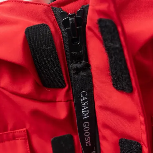 Cheap Canada Goose Down Feather Coat Long Sleeved For Kids #1398857 Replica Wholesale [$132.00 USD] [ITEM#1398857] on Replica Canada Goose Down Feather Coat