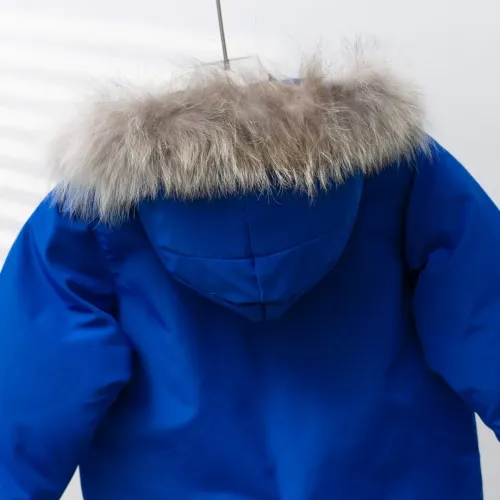 Cheap Canada Goose Down Feather Coat Long Sleeved For Kids #1398859 Replica Wholesale [$132.00 USD] [ITEM#1398859] on Replica Canada Goose Down Feather Coat
