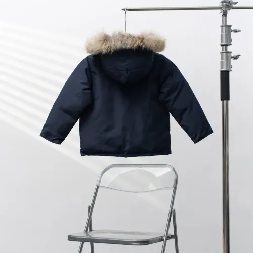 Cheap Canada Goose Down Feather Coat Long Sleeved For Kids #1398860 Replica Wholesale [$132.00 USD] [ITEM#1398860] on Replica Canada Goose Down Feather Coat