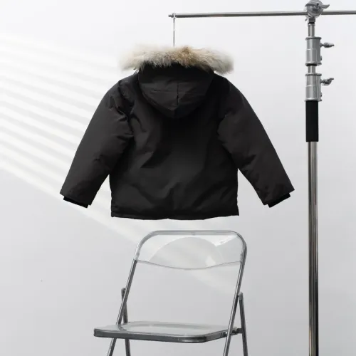 Cheap Canada Goose Down Feather Coat Long Sleeved For Kids #1398862 Replica Wholesale [$132.00 USD] [ITEM#1398862] on Replica Canada Goose Down Feather Coat