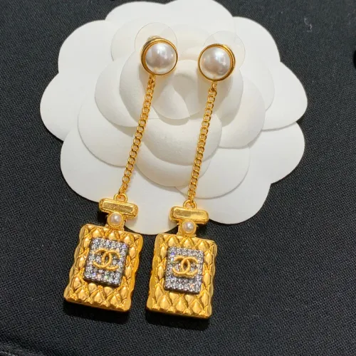 Cheap Chanel Earrings For Women #1398870 Replica Wholesale [$25.00 USD] [ITEM#1398870] on Replica Chanel Earrings