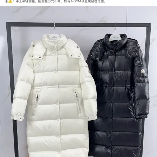 Cheap Moncler Down Feather Coat Long Sleeved For Women #1398879 Replica Wholesale [$170.00 USD] [ITEM#1398879] on Replica Moncler Down Feather Coat