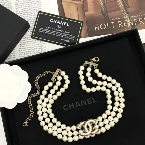 Cheap Chanel Necklaces For Women #1398906 Replica Wholesale [$48.00 USD] [ITEM#1398906] on Replica Chanel Necklaces