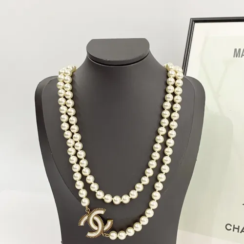Cheap Chanel Necklaces For Women #1398913 Replica Wholesale [$48.00 USD] [ITEM#1398913] on Replica Chanel Necklaces