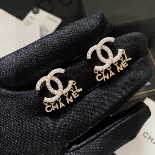 Cheap Chanel Earrings For Women #1398937 Replica Wholesale [$25.00 USD] [ITEM#1398937] on Replica Chanel Earrings