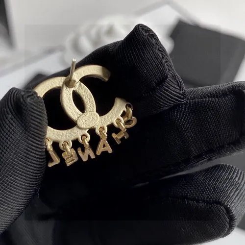 Cheap Chanel Earrings For Women #1398937 Replica Wholesale [$25.00 USD] [ITEM#1398937] on Replica Chanel Earrings