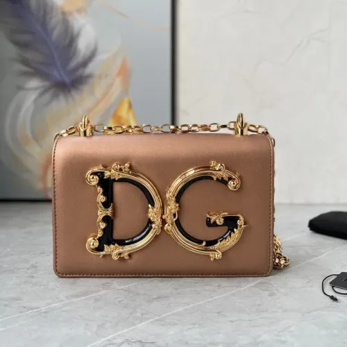 Cheap Dolce &amp; Gabbana D&amp;G AAA Quality Messenger Bags For Women #1398978 Replica Wholesale [$182.00 USD] [ITEM#1398978] on Replica Dolce &amp; Gabbana D&amp;G AAA Quality Messenger Bags