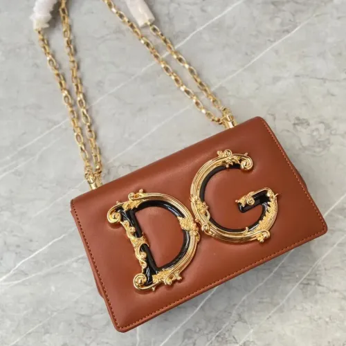 Cheap Dolce &amp; Gabbana D&amp;G AAA Quality Messenger Bags For Women #1398979 Replica Wholesale [$182.00 USD] [ITEM#1398979] on Replica Dolce &amp; Gabbana D&amp;G AAA Quality Messenger Bags