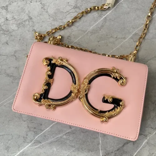 Cheap Dolce &amp; Gabbana D&amp;G AAA Quality Messenger Bags For Women #1398983 Replica Wholesale [$182.00 USD] [ITEM#1398983] on Replica Dolce &amp; Gabbana D&amp;G AAA Quality Messenger Bags