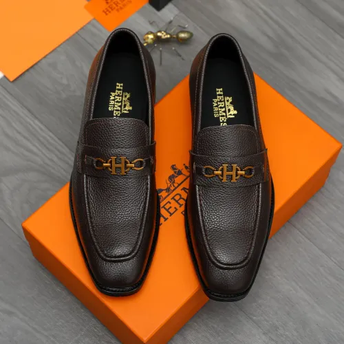 Cheap Hermes Leather Shoes For Men #1399057 Replica Wholesale [$85.00 USD] [ITEM#1399057] on Replica Hermes Leather Shoes