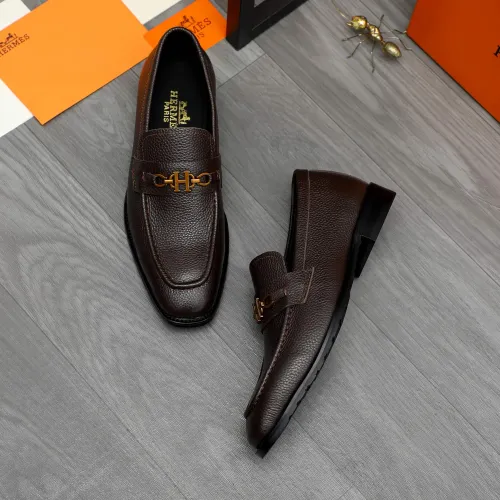 Cheap Hermes Leather Shoes For Men #1399057 Replica Wholesale [$85.00 USD] [ITEM#1399057] on Replica Hermes Leather Shoes