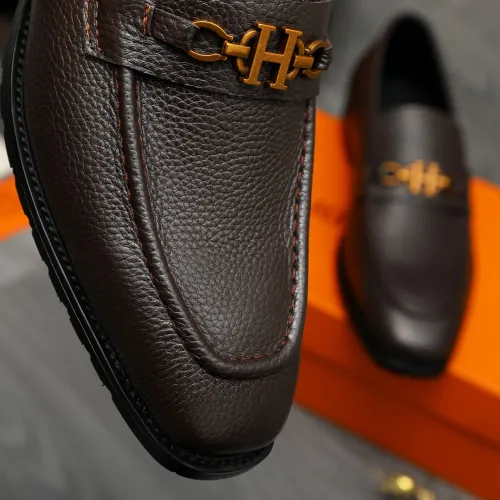 Cheap Hermes Leather Shoes For Men #1399057 Replica Wholesale [$85.00 USD] [ITEM#1399057] on Replica Hermes Leather Shoes