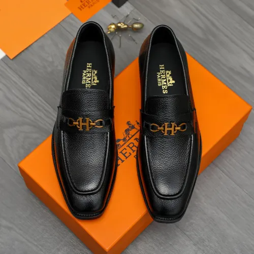 Cheap Hermes Leather Shoes For Men #1399058 Replica Wholesale [$85.00 USD] [ITEM#1399058] on Replica Hermes Leather Shoes