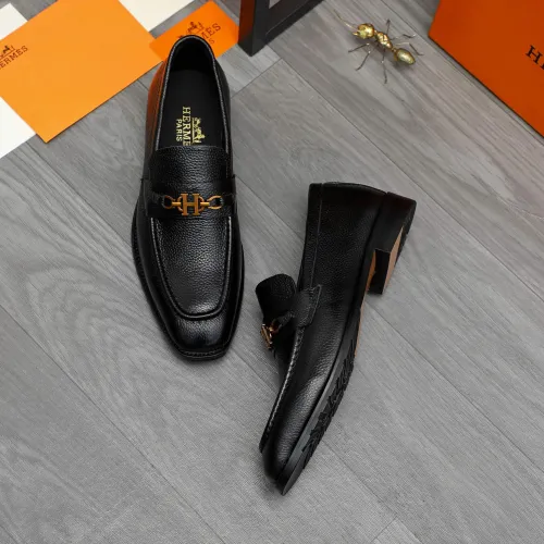 Cheap Hermes Leather Shoes For Men #1399058 Replica Wholesale [$85.00 USD] [ITEM#1399058] on Replica Hermes Leather Shoes