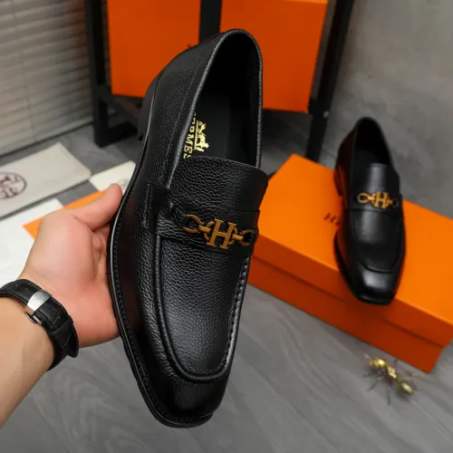 Cheap Hermes Leather Shoes For Men #1399058 Replica Wholesale [$85.00 USD] [ITEM#1399058] on Replica Hermes Leather Shoes