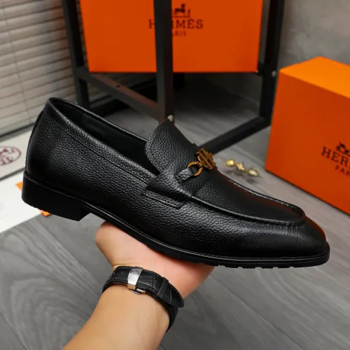 Cheap Hermes Leather Shoes For Men #1399058 Replica Wholesale [$85.00 USD] [ITEM#1399058] on Replica Hermes Leather Shoes