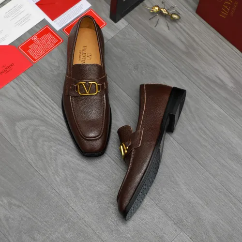 Cheap Valentino Leather Shoes For Men #1399059 Replica Wholesale [$85.00 USD] [ITEM#1399059] on Replica Valentino Leather Shoes