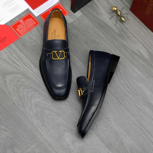 Cheap Valentino Leather Shoes For Men #1399066 Replica Wholesale [$85.00 USD] [ITEM#1399066] on Replica Valentino Leather Shoes
