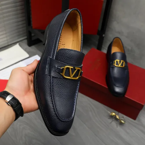 Cheap Valentino Leather Shoes For Men #1399066 Replica Wholesale [$85.00 USD] [ITEM#1399066] on Replica Valentino Leather Shoes