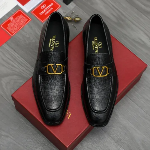 Cheap Valentino Leather Shoes For Men #1399068 Replica Wholesale [$85.00 USD] [ITEM#1399068] on Replica Valentino Leather Shoes