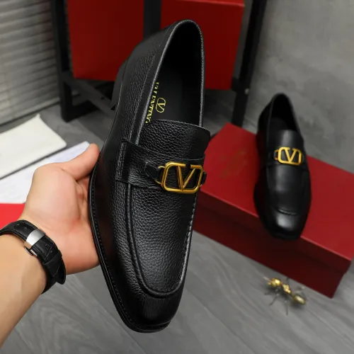 Cheap Valentino Leather Shoes For Men #1399068 Replica Wholesale [$85.00 USD] [ITEM#1399068] on Replica Valentino Leather Shoes