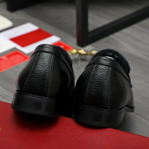 Cheap Valentino Leather Shoes For Men #1399068 Replica Wholesale [$85.00 USD] [ITEM#1399068] on Replica Valentino Leather Shoes