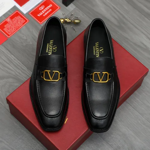 Cheap Valentino Leather Shoes For Men #1399069 Replica Wholesale [$85.00 USD] [ITEM#1399069] on Replica Valentino Leather Shoes