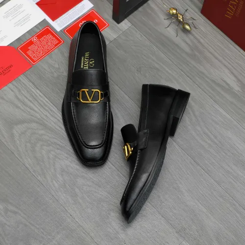 Cheap Valentino Leather Shoes For Men #1399069 Replica Wholesale [$85.00 USD] [ITEM#1399069] on Replica Valentino Leather Shoes