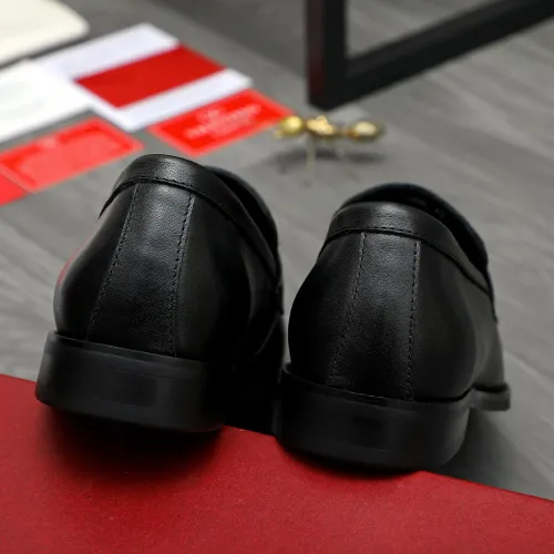 Cheap Valentino Leather Shoes For Men #1399069 Replica Wholesale [$85.00 USD] [ITEM#1399069] on Replica Valentino Leather Shoes