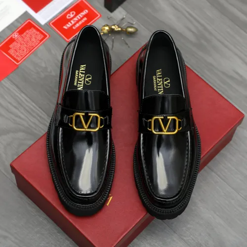 Cheap Valentino Leather Shoes For Men #1399070 Replica Wholesale [$85.00 USD] [ITEM#1399070] on Replica Valentino Leather Shoes