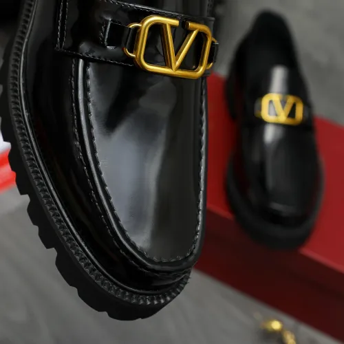 Cheap Valentino Leather Shoes For Men #1399070 Replica Wholesale [$85.00 USD] [ITEM#1399070] on Replica Valentino Leather Shoes