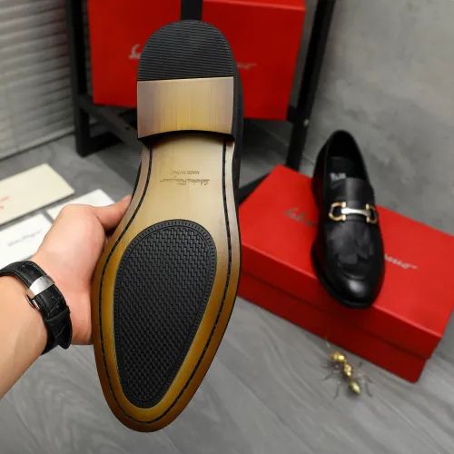 Cheap Salvatore Ferragamo Leather Shoes For Men #1399115 Replica Wholesale [$82.00 USD] [ITEM#1399115] on Replica Salvatore Ferragamo Leather Shoes