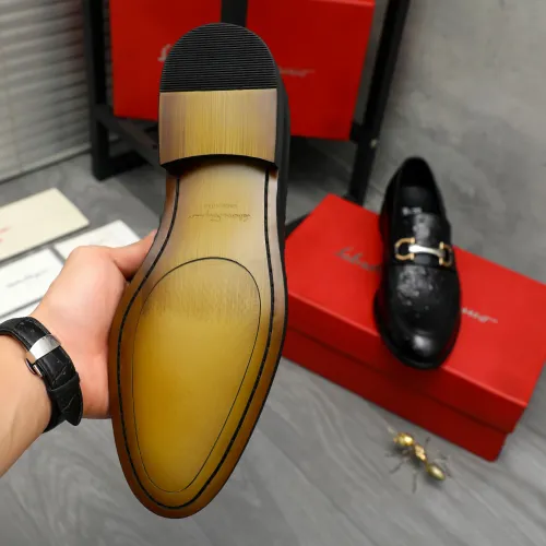 Cheap Salvatore Ferragamo Leather Shoes For Men #1399116 Replica Wholesale [$82.00 USD] [ITEM#1399116] on Replica Salvatore Ferragamo Leather Shoes