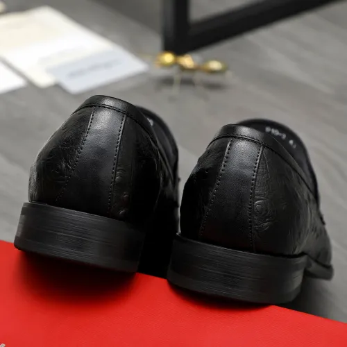 Cheap Salvatore Ferragamo Leather Shoes For Men #1399116 Replica Wholesale [$82.00 USD] [ITEM#1399116] on Replica Salvatore Ferragamo Leather Shoes