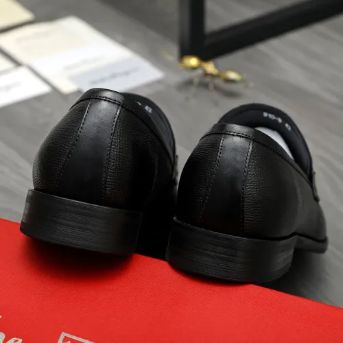 Cheap Salvatore Ferragamo Leather Shoes For Men #1399124 Replica Wholesale [$82.00 USD] [ITEM#1399124] on Replica Salvatore Ferragamo Leather Shoes