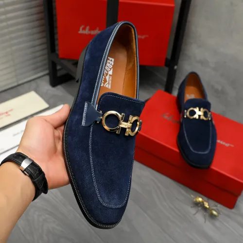 Cheap Salvatore Ferragamo Leather Shoes For Men #1399135 Replica Wholesale [$80.00 USD] [ITEM#1399135] on Replica Salvatore Ferragamo Leather Shoes