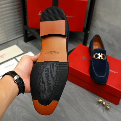 Cheap Salvatore Ferragamo Leather Shoes For Men #1399135 Replica Wholesale [$80.00 USD] [ITEM#1399135] on Replica Salvatore Ferragamo Leather Shoes