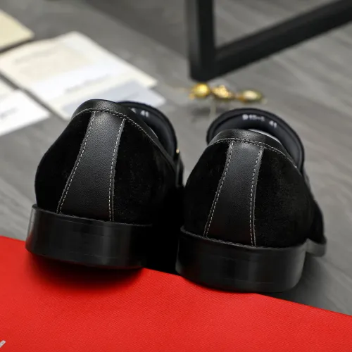 Cheap Salvatore Ferragamo Leather Shoes For Men #1399136 Replica Wholesale [$80.00 USD] [ITEM#1399136] on Replica Salvatore Ferragamo Leather Shoes