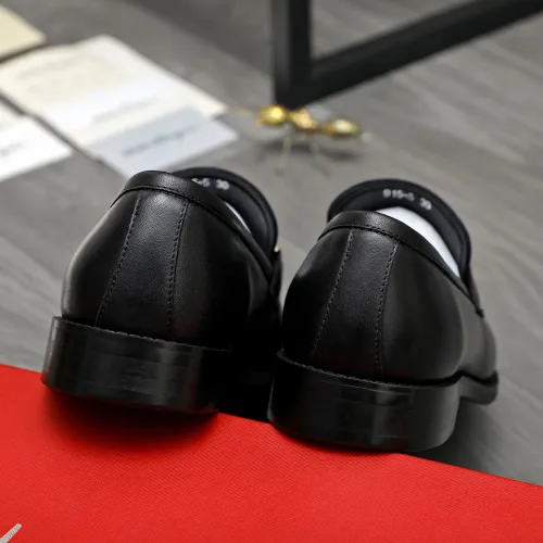 Cheap Salvatore Ferragamo Leather Shoes For Men #1399137 Replica Wholesale [$82.00 USD] [ITEM#1399137] on Replica Salvatore Ferragamo Leather Shoes